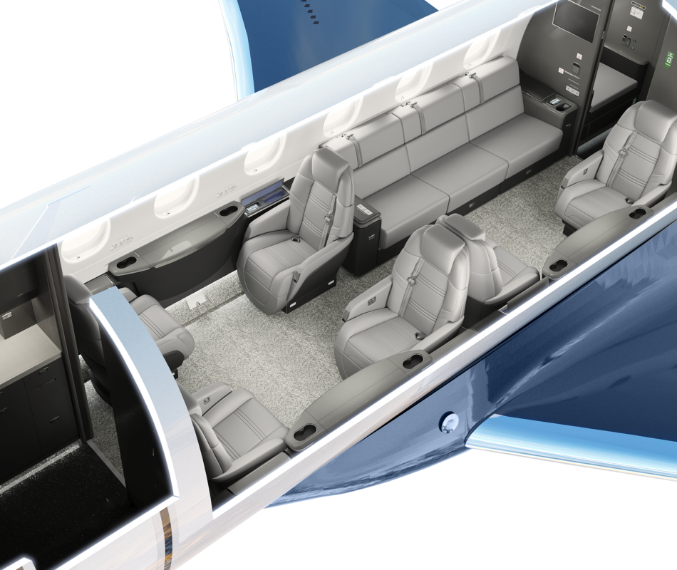 Embraer Legacy 500 Interior | AirSprint Private Aviation