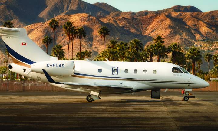 AirSprint Legacy 450 in Palm Springs