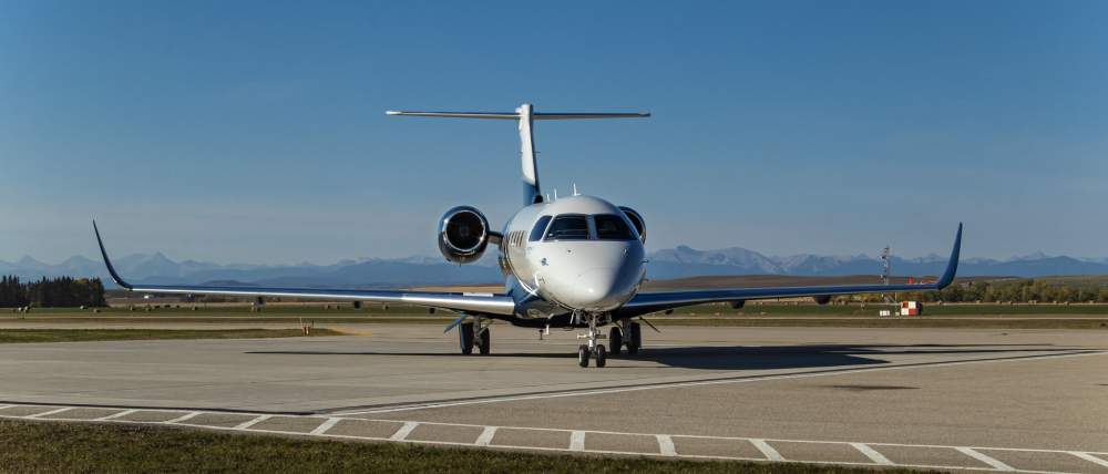 AirSprint | Praetor 500 | Posed and Ready at Springbank, Alberta