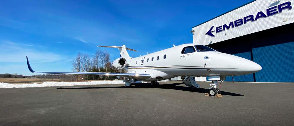 AirSprint's Embraer Praetor 500 Poised And Ready