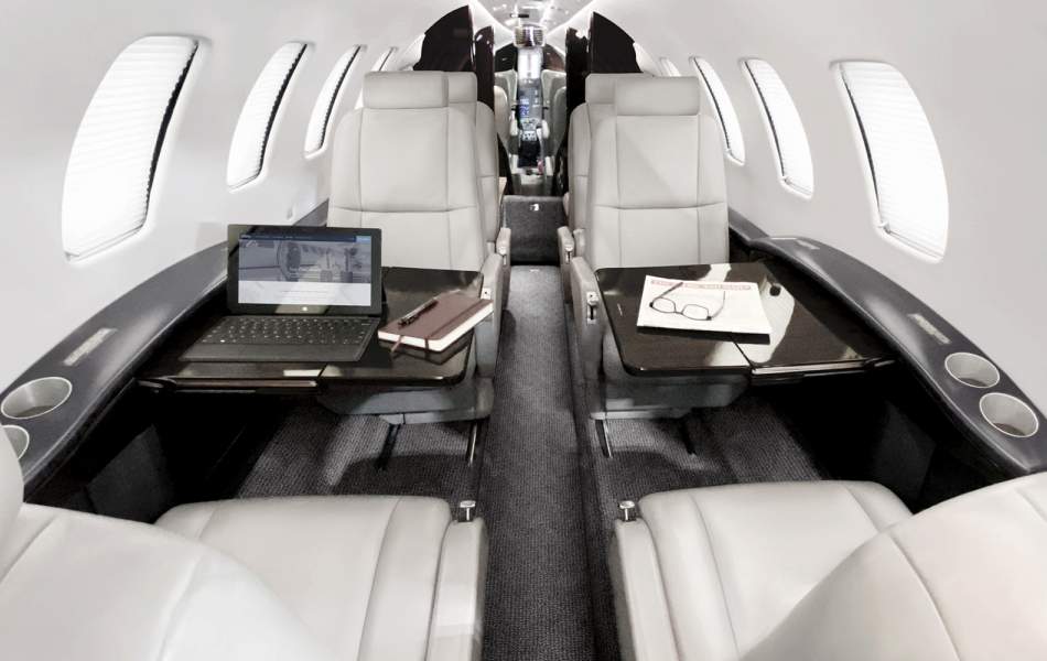 Citation CJ2+ | Cabin Interior - Intérieur de la cabine | Halifax, NS