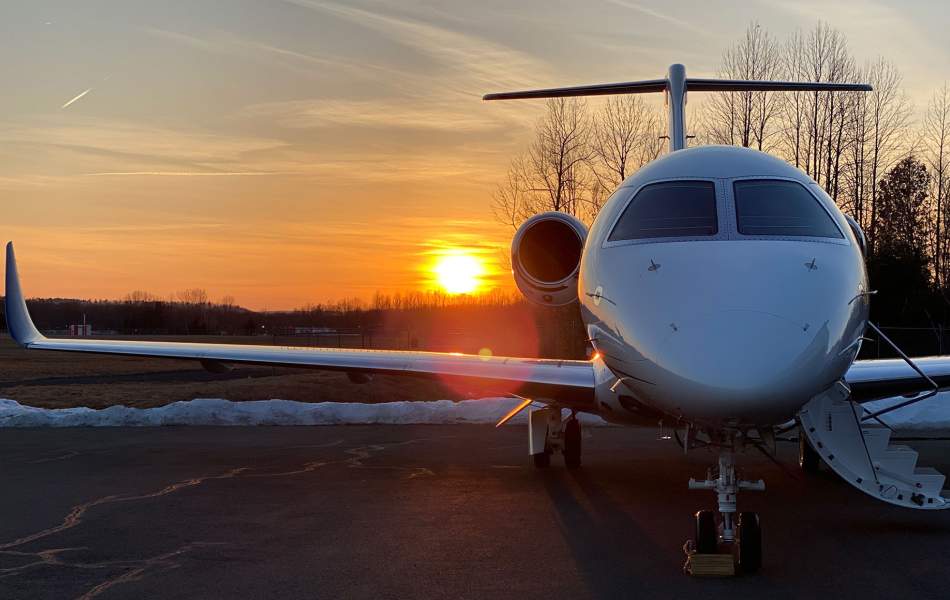 Praetor 500 | Prairie sunset - Coucher de soleil des Prairies | Saskatoon, SK