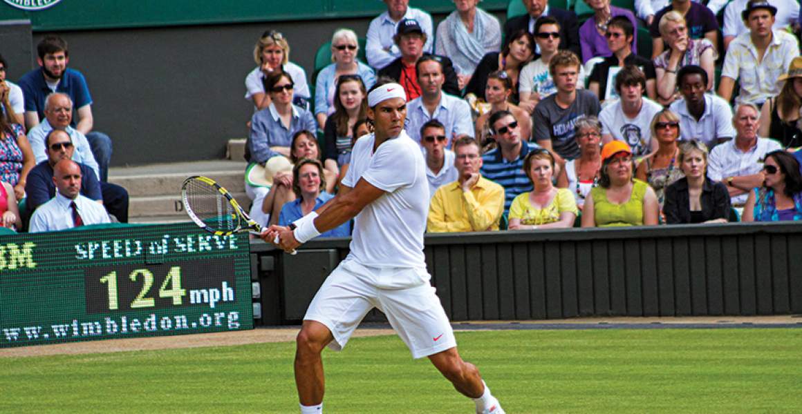 Wimbledon Centre Court, London  |  A Year of Great Sporting Adventures