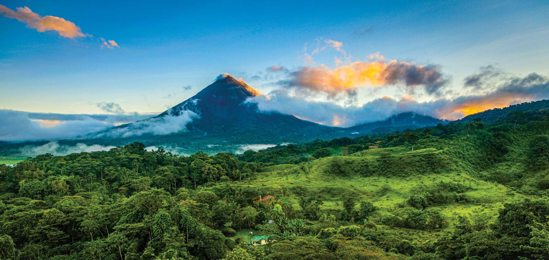 View of Arenal Volcano in central Costa Rica | AirSprint