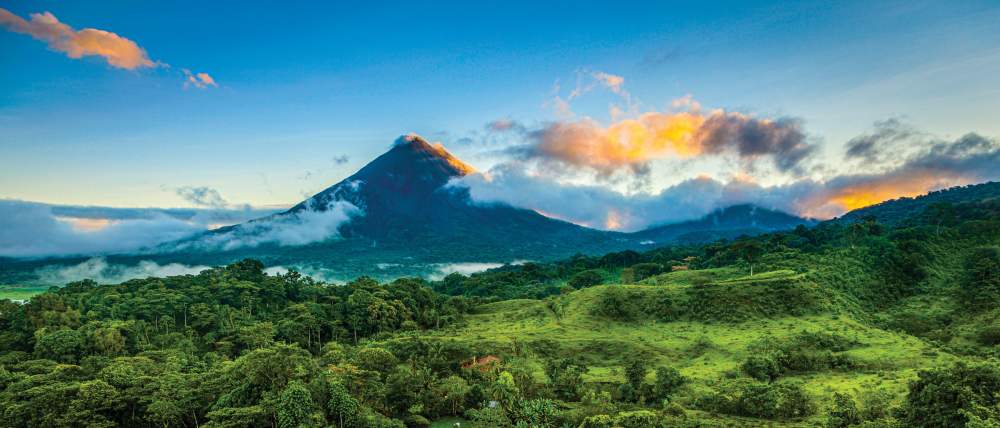 View of Arenal Volcano in central Costa Rica | AirSprint