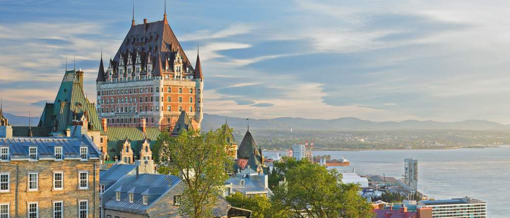 Fairmont Le Château Frontenac with Village