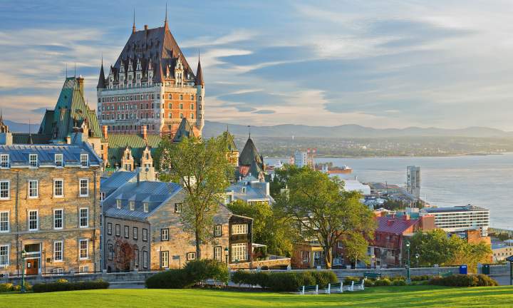 Fairmont Le Château Frontenac with Village