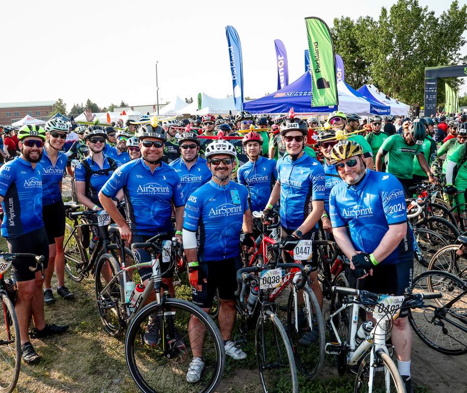 2024 Team AirSprint | Enbridge Tour Alberta for Cancer