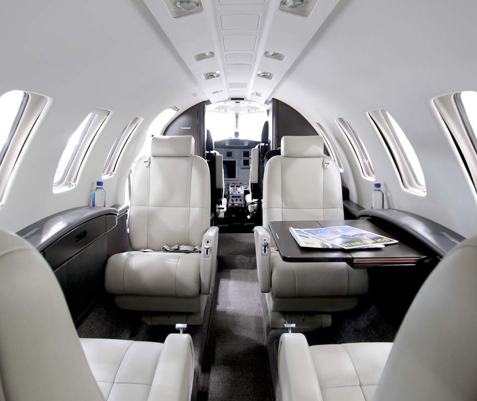 AirSprint Citation CJ2+ Cabin Interior